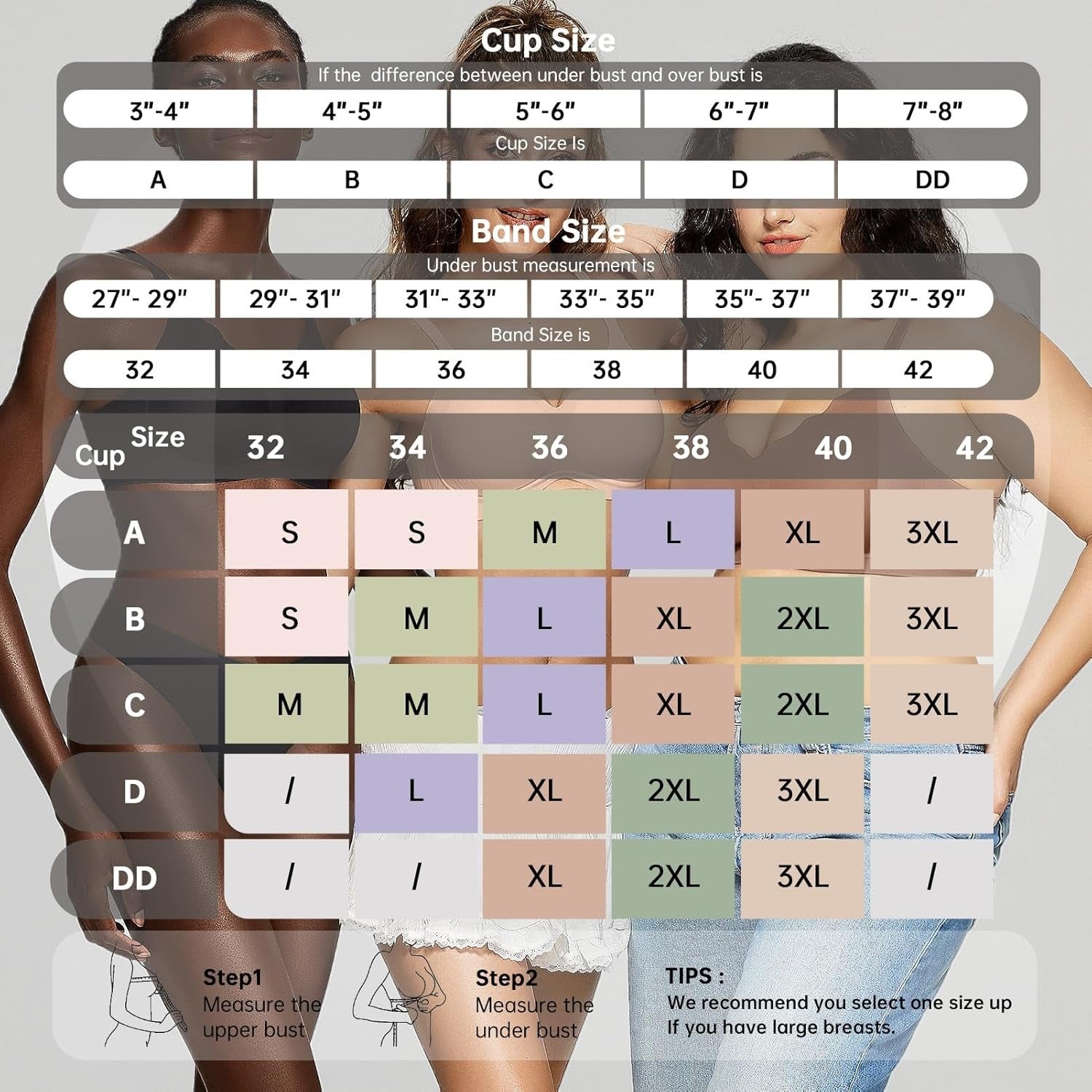 Scalloped Push Up Tshirt Jelly Bra