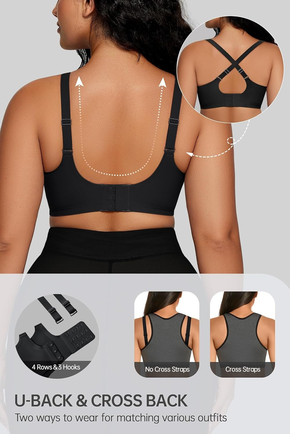 Convertible Everyday Tshirt Jelly Bra